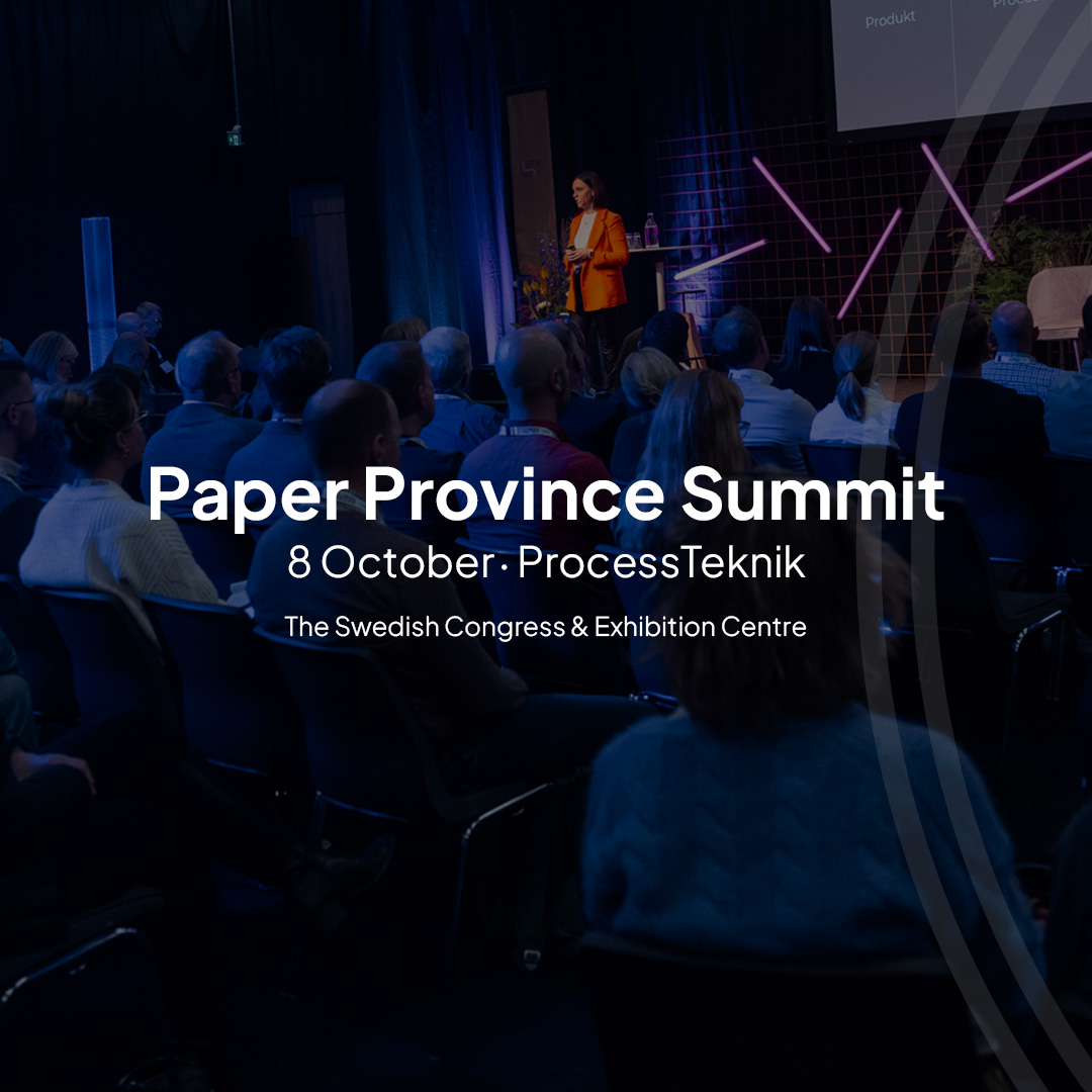Paper Province launches new conference in collaboration with ProcessTeknik 2024.