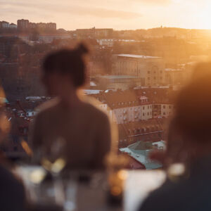 Solnedgång på Heaven